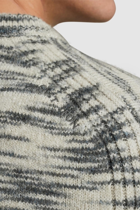 Cast Iron crewneck regular fit soft space bl